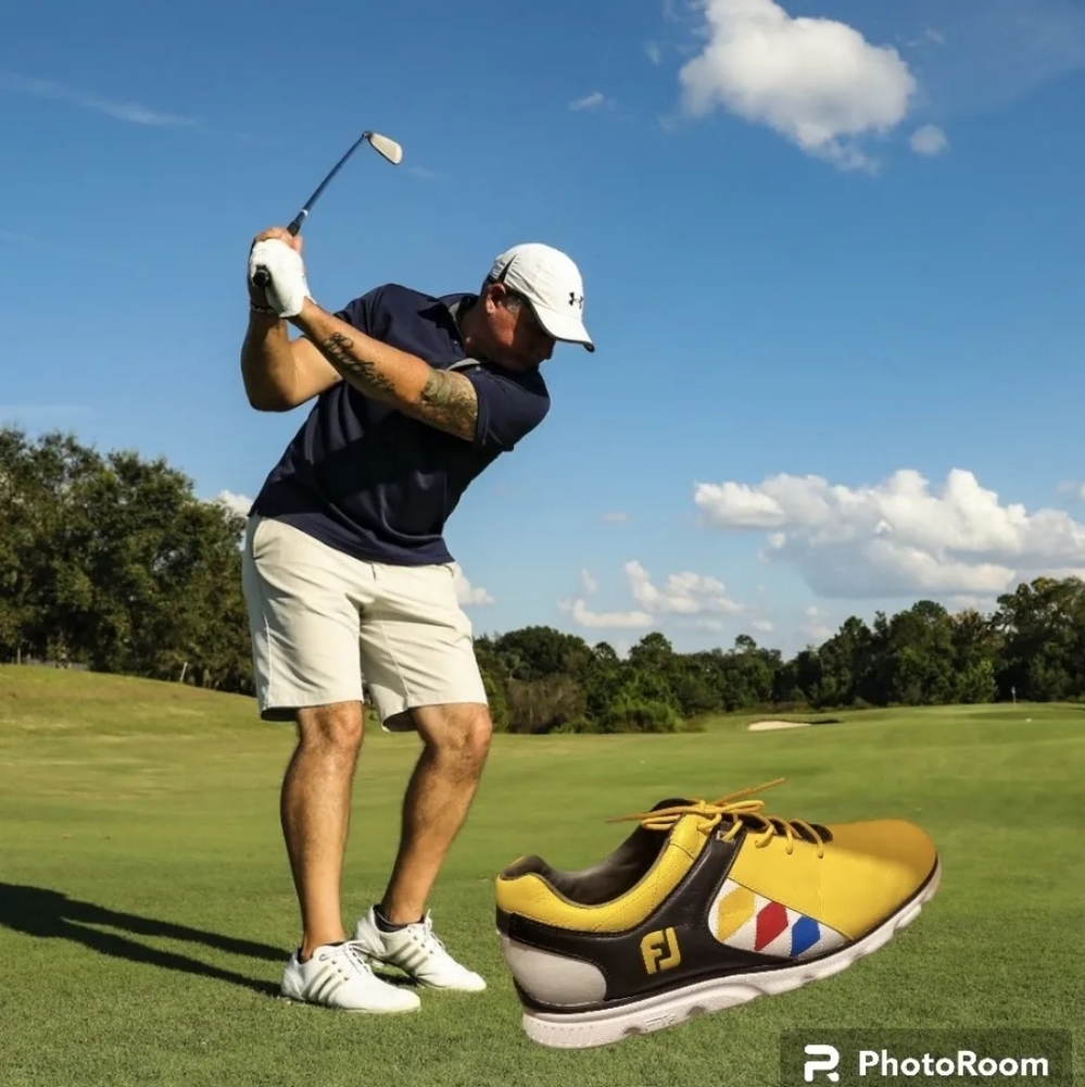 Custom FootJoy Men's Pro SL Golf Shoes sz 9w